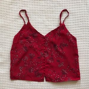 Button-Down Loose-Fit Top